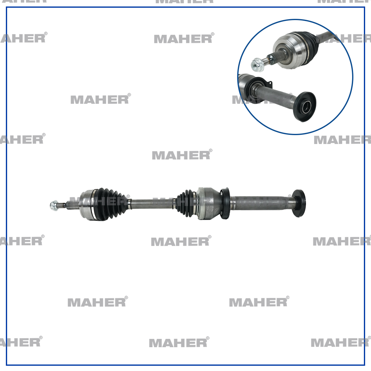 Volkswagen T5 Sağ Ön Aks Komple Ön OEM 7H0407272BL